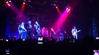 Joey Fatone with Steel Panther singing "I Want It That Way"