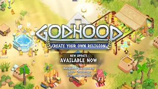 Godhood - Create Your Own Religion Milestone Update Trailer