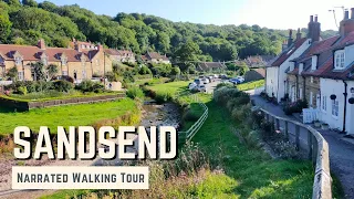 SANDSEND | 4K Narrated Walking Tour | Let's Walk 2021