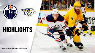 NHL Highlights | Oilers @ Predators 3/2/20