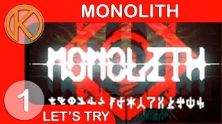 Let's Try Indie: Monolith | LASERS AND BOMBS | Let's Play Monolith Gameplay