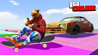 САМАЯ ДЕБИЛЬНАЯ ПОЛОСА ПРЕПЯТСТВИЙ И ТАЙНА ХРОМАГЕЯ В GTA 5 ONLINE (УГАР В ГТА 5 ОНЛАЙН)