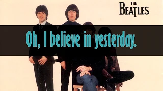 Learn English with songs – Yesterday (Beatles) - Learn English with Karaoke