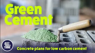 How to make concrete green!