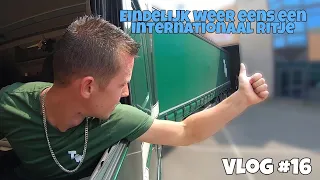 Eindelijk weer eens een internationaal ritje tijdens de hittegolf van 2020 Vlog #16