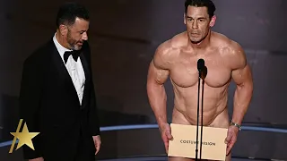 John Cena’s Naked Oscars Moment Secrets Revealed By Jimmy Kimmel