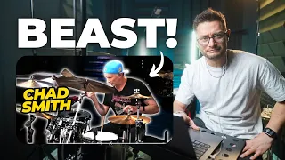 Drummer REACTS to Chad Smith at Drumeo