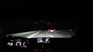 BMW M2 Competition acceleration / top speed test (Autobahn)