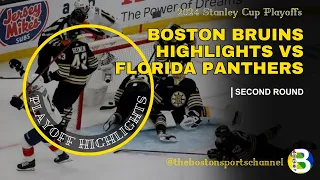 All Boston Bruins Goals in Round 2 vs Florida Panthers | 2024 Stanley Cup playoffs