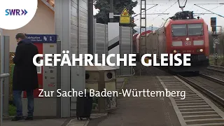 Die unterschätzte Gefahr am Bahnsteig | Zur Sache! Baden-Württemberg