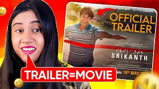 SRIKANTH Official Trailer Reaction |  RAJKUMMAR RAO, SHARAD, JYOTIKA, ALAYA | Ashmita Reacts