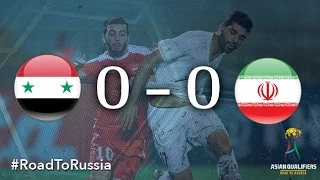 Syria vs Iran (Asian Qualifiers – Road To Russia)