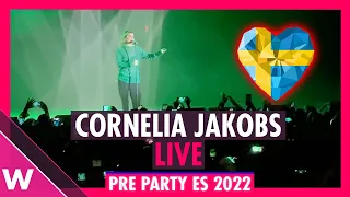 Cornelia Jakobs "Hold Me Closer" (Sweden Eurovision 2022) LIVE @ PrePartyES22 in Madrid