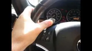 How to use paddle shift - BMW 335 twin turbo