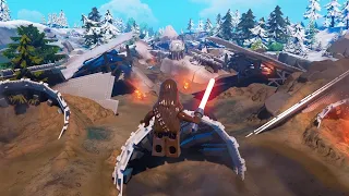 Visit Crashed Star Destroyer Location - LEGO Fortnite Quests