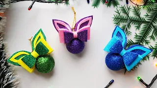 DIY 🎀Елочные игрушки из фома  🎄Christmas ornaments foam