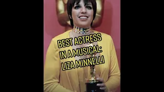 Tony Award for Best Actress In A Musical: Liza Minnelli (1965)