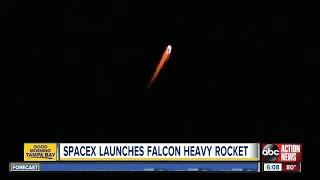 SpaceX launches hefty rocket with 24 satellites