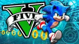 Soy SONIC en GTA 5! Grand Theft Auto V - GTA V Mods