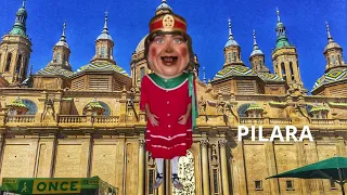 Canciones cabezudos del Pilar. (2023)Comparsa gigantes y cabezudos #zaragoza #pilares  #cabezudos