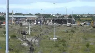 Demolition of Thornaby TMD