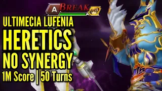 Lufenia: Ultimecia Heretics, NO SYNERGY (Ramza, Exdeath, Gladiolus) Odin, 1M | 69Turns DFFOO GL