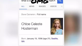 Omg dove Cameron lying about here name