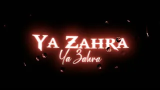 Ya Zahra | Aey Mere Bibi | Ayam e Fatima | Shahadat e Fatima | irfan Haider|taha raza