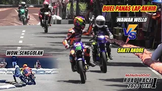 DRAMA LAP AKHIR WAWAN WELLO GAGAL JUARA❗️RACE RX KING 140 cc TU OPEN❕️Manahadap Seri 1 2023