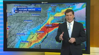 Code Orange: Air Quality Alert for Philadelphia area due to smoke from Nova Scotia wildfires