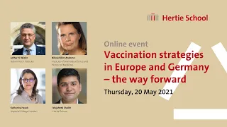 Vaccination strategies in Europe and Germany – 20 May, 2021