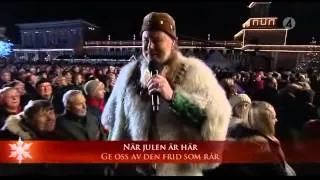 Sanna Nielsen & Roger Pontare - Julen är här (Live @ Jullotta på Liseberg 2011)