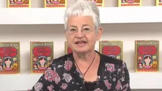 Jacqueline Wilson says 'Hi' to Easons!