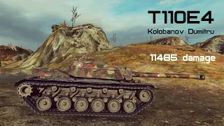 T110E4 Kolobanov Dumitru 11485 damage