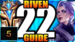 The ULTIMATE RIVEN Guide - 5 TIPS to CARRY! - Challenger to RANK 1 - Ep.22 | League of Legends Guide