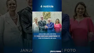 Janja reclama de foto com Cristiano Zanin feita por fotógrafo de Lula