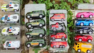 Mobil Mobilan Mini, Truk Pemadam, Mobil Militer, Truk Polisi, Mobil Balap Robo