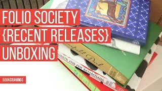 Folio Society Unboxing | Recently released books | BookCravings