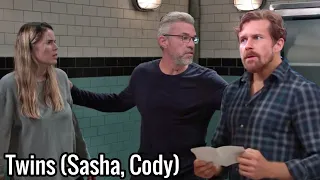 Mac & Dominique, Biological Parents Of Cody & Sasha | General Hospital spoilers