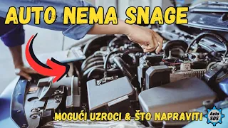 Auto Slabo Vuče - uobičajeni uzroci