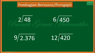 Pasti Bisa‼️Pembagian Bersusun/Porogapit #porogapit #pembagianbersusun