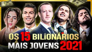 OS 15 BILIONÁRIOS MAIS JOVENS DE 2021 (Forbes 400)