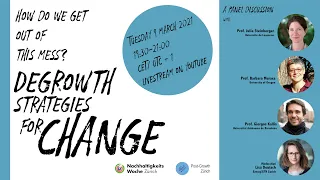 How do we get out of this mess? Degrowth strategies for change