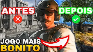 COMO DEIXAR O COD WARZONE MW3 MAIS BONITO SEM PERDER FPS NO PC!!