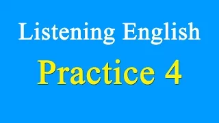 English Listening Practice Level 4 - Learn English By Listening Engilsh With Subtitle