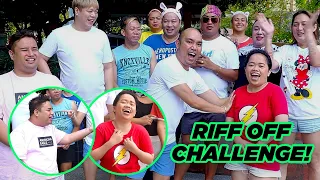 RIFF OFF CHALLENGE (MAY NAHULOG PA NGA) | CHAD KINIS VLOGS