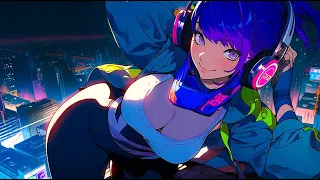 Sneak to the roof with your Waifu | Chill Vaporwave New Synthwave - Study & Gaming Music Mix