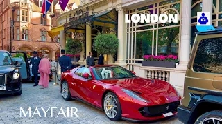 MAYFAIR the richest Neighbourhood in London 🇬🇧 Mayfair walking tour | Wealthy lifestyles  [4K HDR]