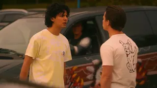 Miguel confronts Robby | “We’re not friends , and we never will be” Cobra Kai