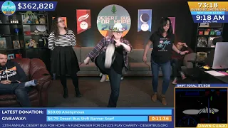 DB2019 - Sarah performs Bye Bye Bye by NSYNC with Liz and Julie as backup